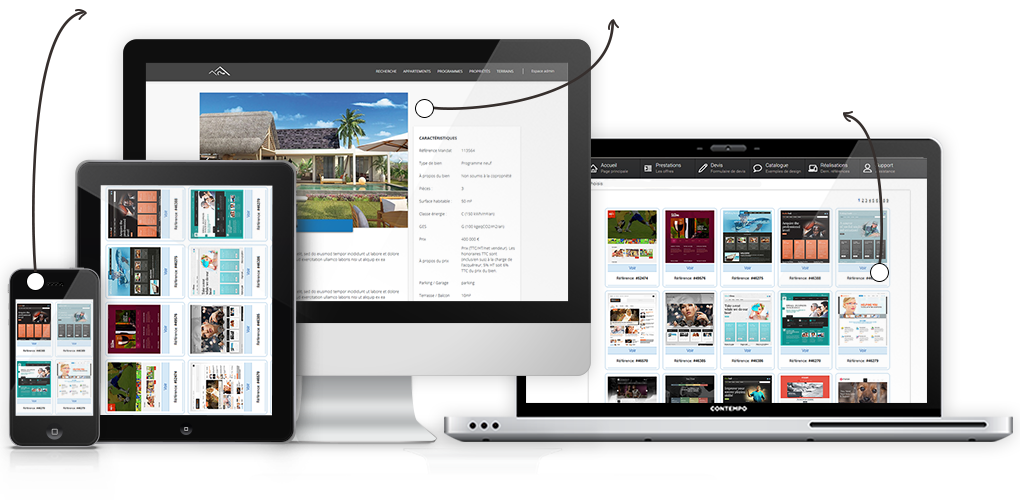 conception de site web responsive